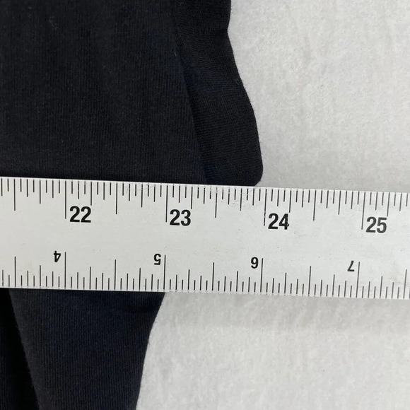 Uniqlo Tops Womens Sz M Black Provence Print Geometric French Sleeve Round Neck - Picture 3 of 10